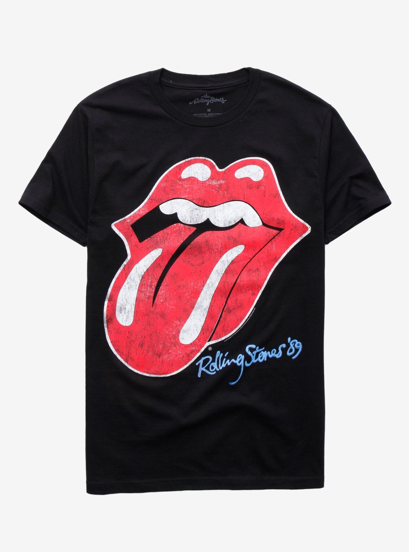The Rolling Stones '89 Tongue T-Shirt T-Shirt | Fan Favorite Style | Great Gift Idea