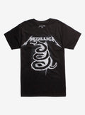 Metallica Black Album Art T-Shirt T-Shirt | Trending Design | Perfect For Daily Wear