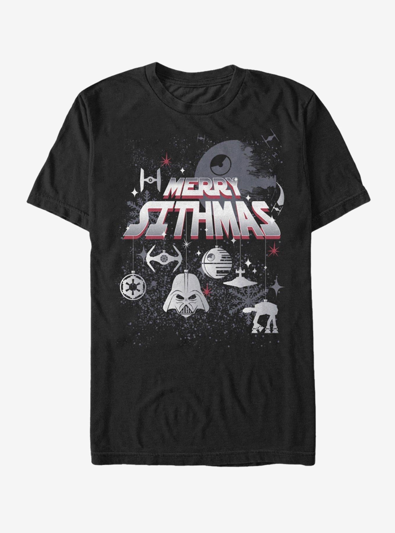 Star Wars Christmas Sithmas Ornaments T-Shirt