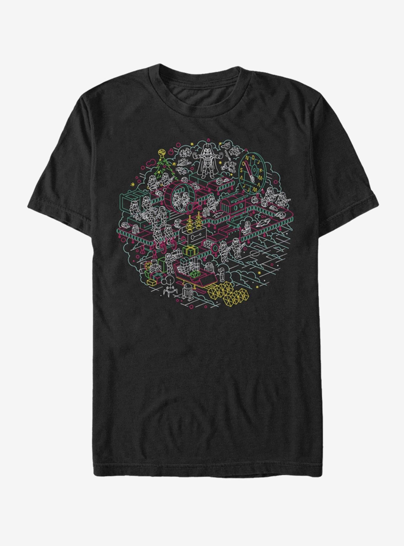 Star Wars Christmas Darth Vader Workshop T-Shirt T-Shirt | High-Quality Print | Must-Have Style