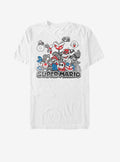 Nintendo Super Mario Color Squad T-Shirt | Premium Unisex T-Shirt, Trending Graphic Tee