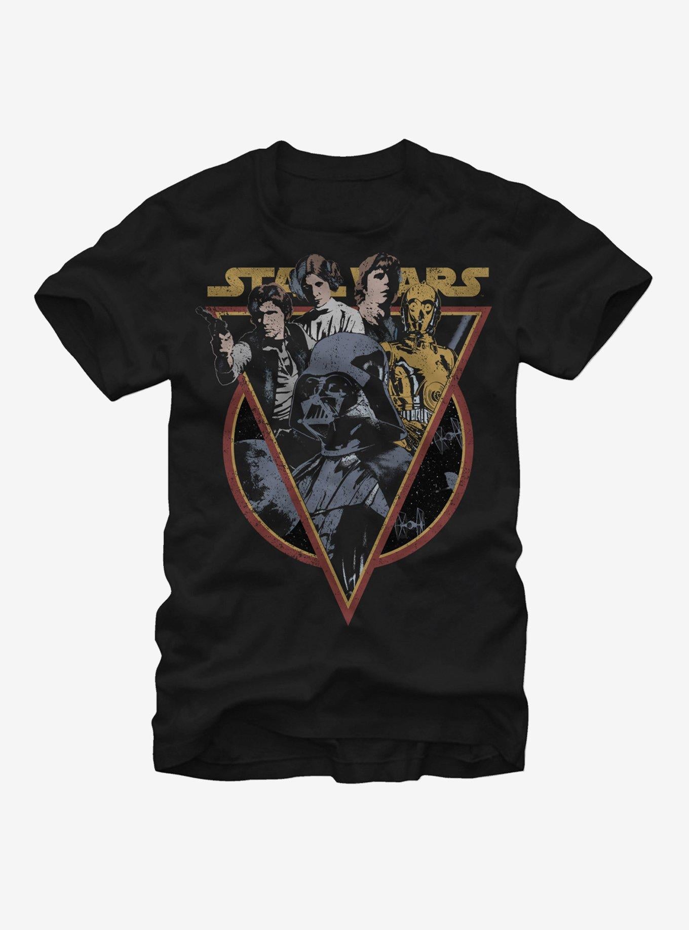 Star Wars Retro Characters T-Shirt | Premium Unisex T-Shirt, Trending Graphic Tee