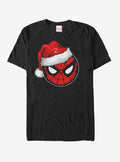 Marvel Christmas Spider-Man Santa Hat T-Shirt T-Shirt | Aesthetic Graphic | Trending Now