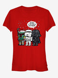 Star Wars Christmas Boba It's Cold Outside Girls T-Shirt T-Shirt | High-Quality Print | Great Gift Idea