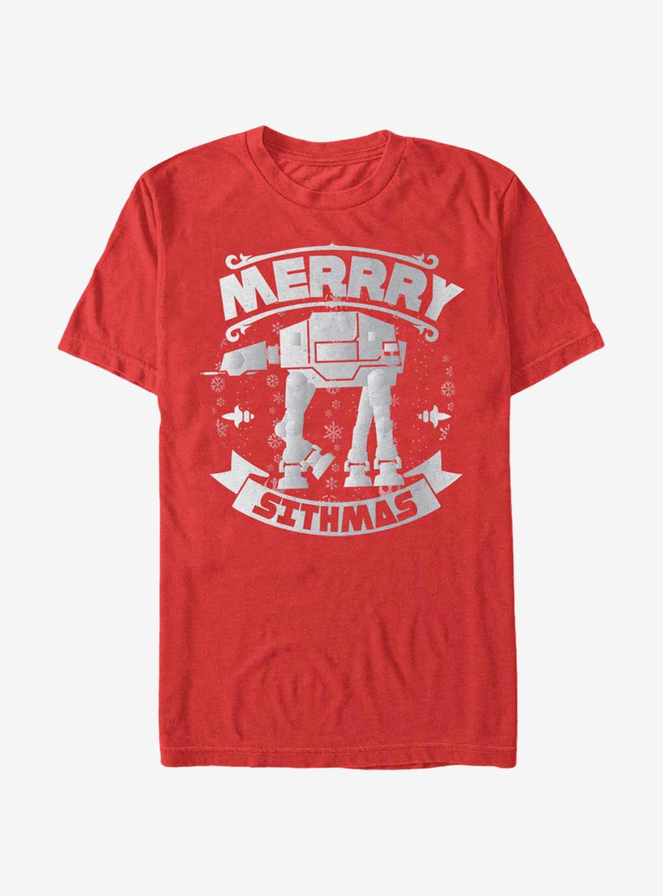 Star Wars Christmas Sithmas AT-AT T-Shirt T-Shirt | Viral Style | Perfect For Daily Wear