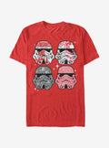 Star Wars Christmas Stormtrooper Helmets T-Shirt T-Shirt | Best-Selling Artwork | Must-Have Style