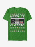 Nintendo Ugly Christmas Sweater NES Classic Controller T-Shirt | Premium Unisex T-Shirt, Trending Graphic Tee
