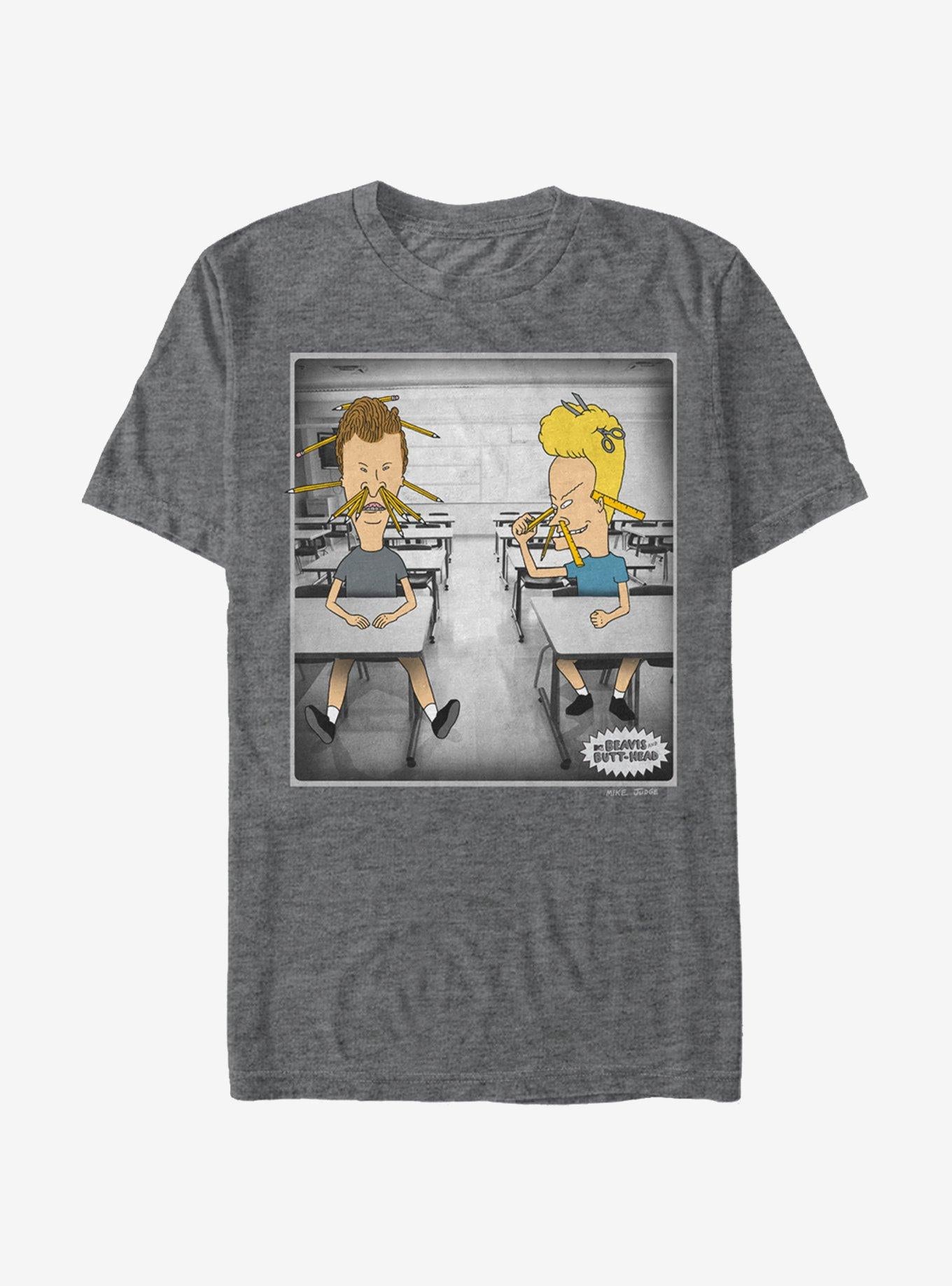 Beavis And Butt-Head School Day T-Shirt | Premium Unisex T-Shirt, Trending Graphic Tee