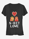 Nintendo Legend of Zelda 8-Bit Love Girls T-Shirt | Premium Unisex T-Shirt, Trending Graphic Tee