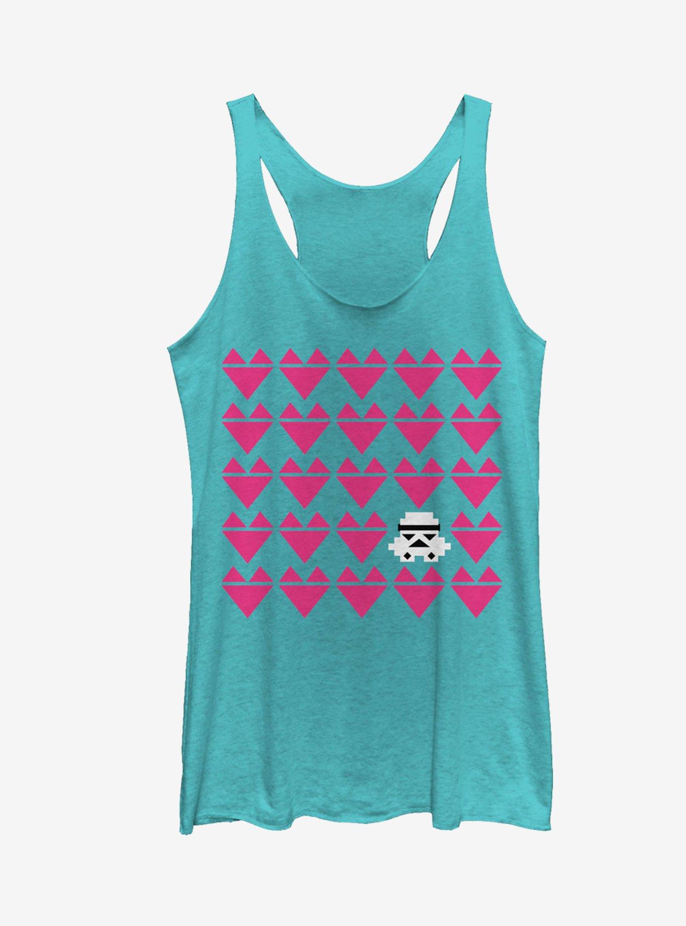 Star Wars Valentine's Day Stormtrooper Girls Tanks | Premium Unisex T-Shirt, Trending Graphic Tee