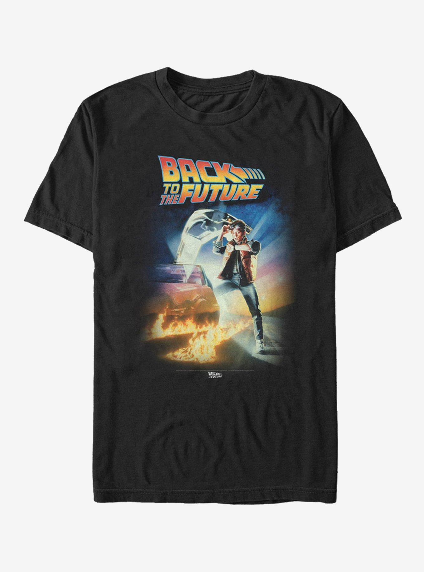 Back to the Future Poster T-Shirt | Premium Unisex T-Shirt, Trending Graphic Tee