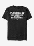 Ferris Bueller's Day Off Life Moves Pretty Fast T-Shirt | Premium Unisex T-Shirt, Trending Graphic Tee