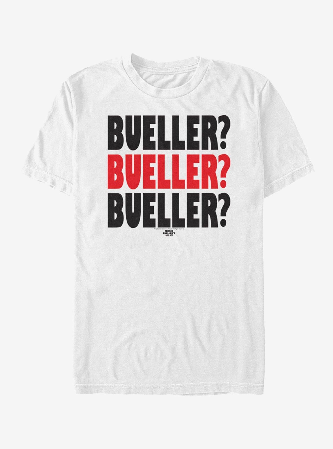 Ferris Bueller's Day Off Bueller Bueller Bueller T-Shirt | Premium Unisex T-Shirt, Trending Graphic Tee