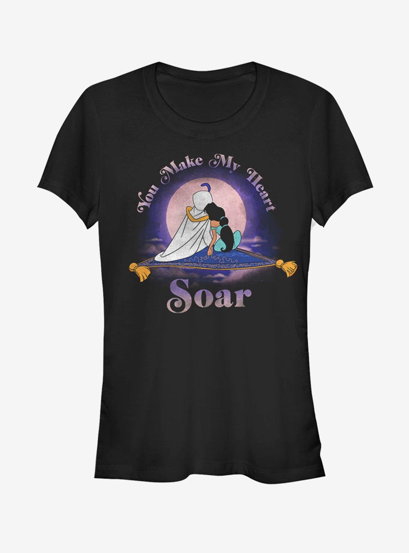 Disney Aladdin You Make My Heart Soar Girls T-Shirt | Premium Unisex T-Shirt, Trending Graphic Tee