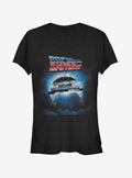 Retro DeLorean Poster Girls T-Shirt Poster | Best-Selling Artwork | Must-Have Style