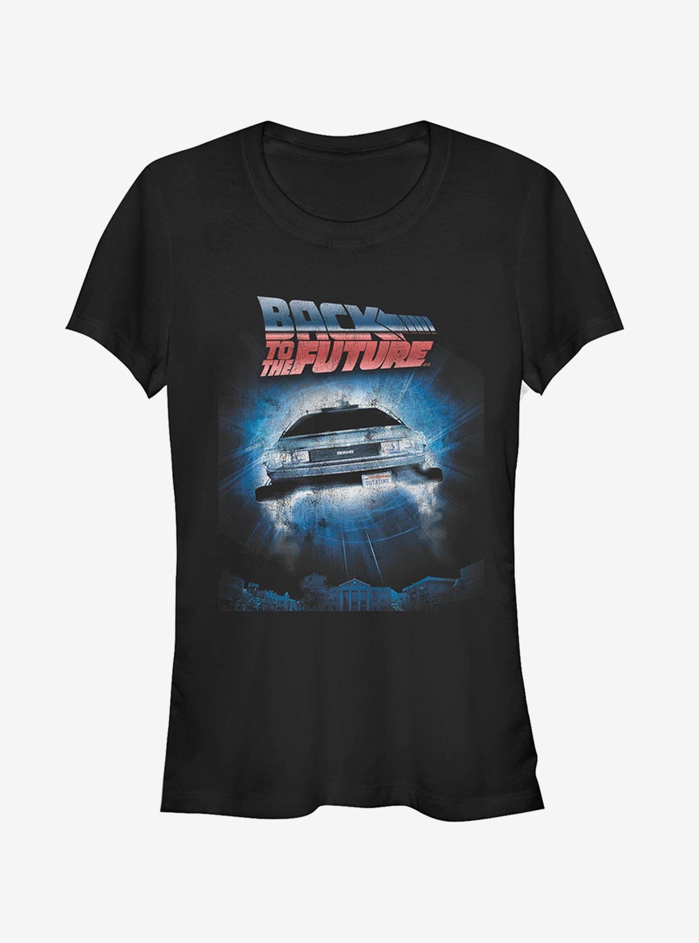 Retro DeLorean Poster Girls T-Shirt Poster | Best-Selling Artwork | Must-Have Style