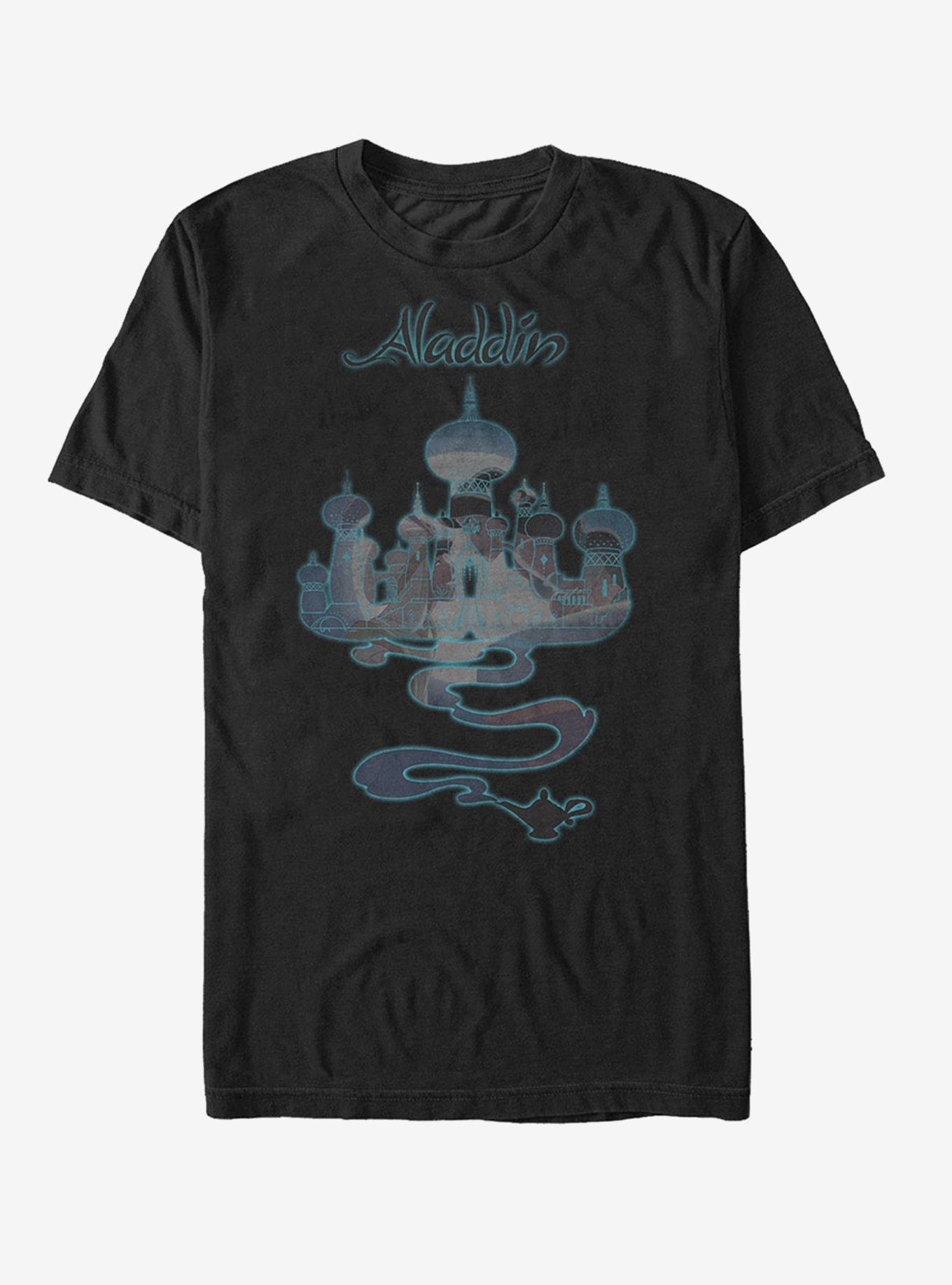 Disney Aladdin Agrabah Smoke T-Shirt | Premium Unisex T-Shirt, Trending Graphic Tee