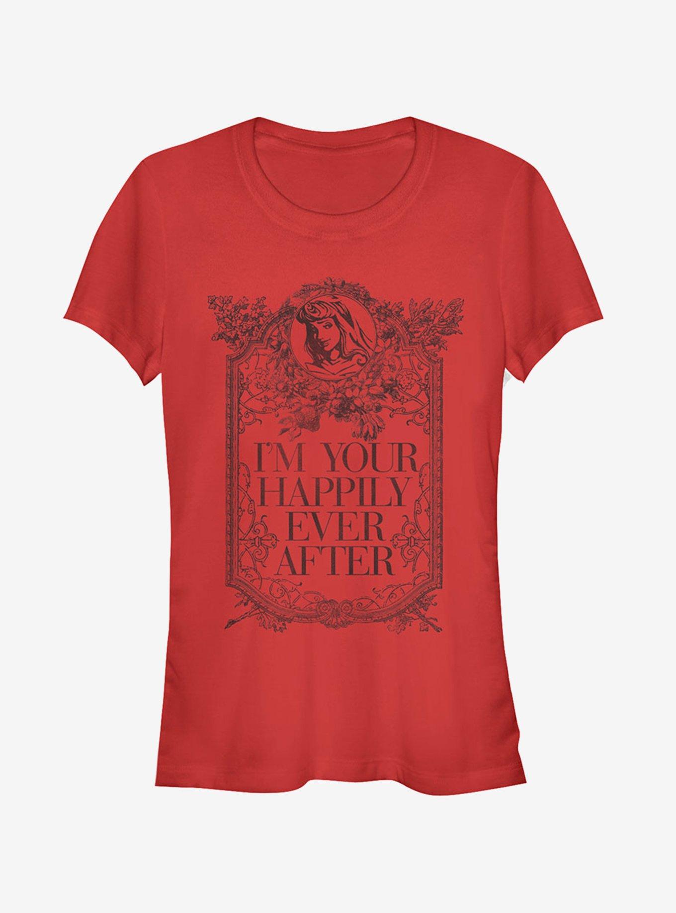 Disney Happily Ever After Girls T-Shirt | Premium Unisex T-Shirt, Trending Graphic Tee