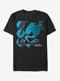 Disney Aladdin Genie and Friends T-Shirt | Premium Unisex T-Shirt, Trending Graphic Tee