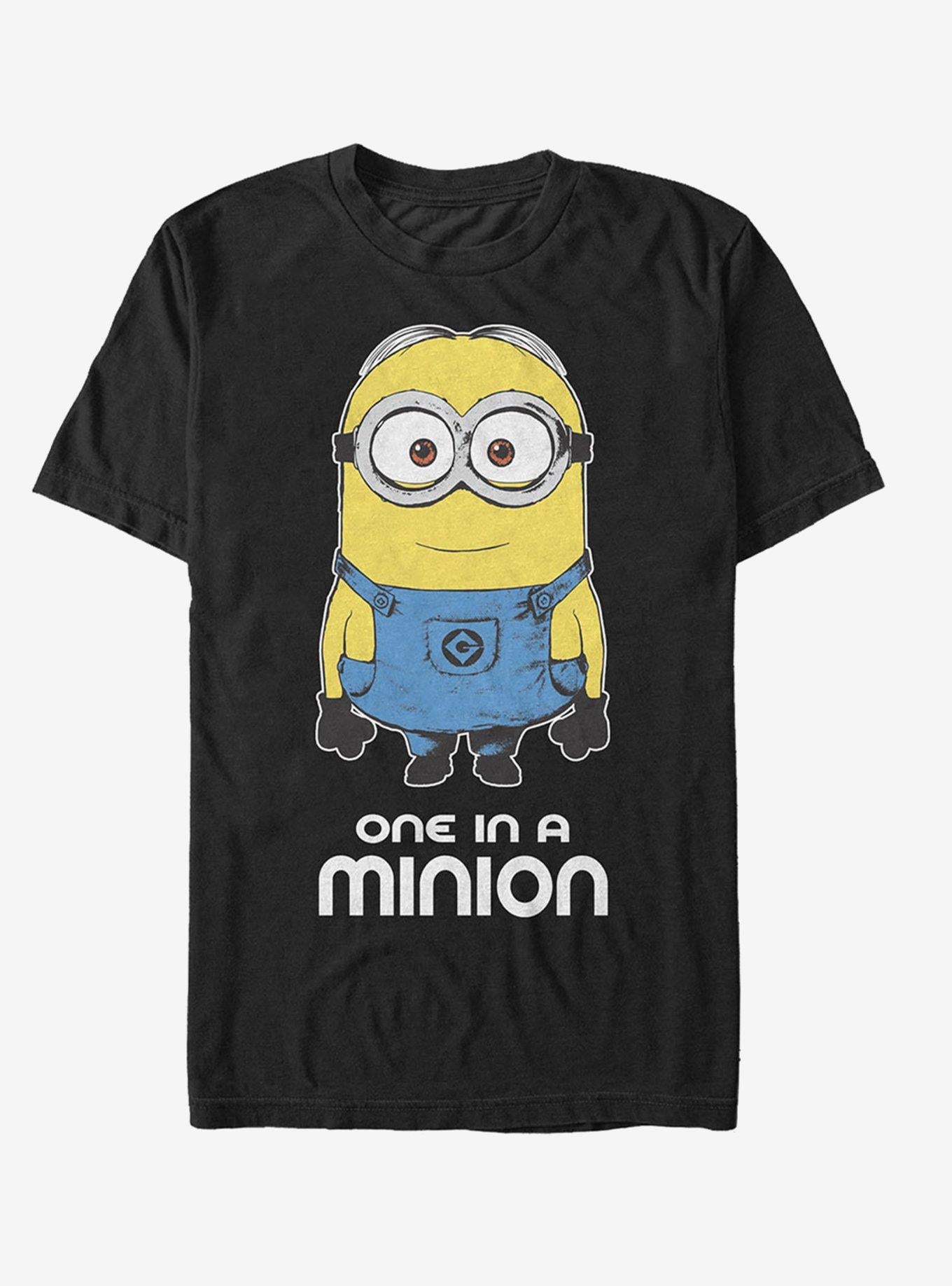 One in Minion T-Shirt | Premium Unisex T-Shirt, Trending Graphic Tee