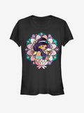 Disney Jasmine Lotus Flower Girls T-Shirt | Premium Unisex T-Shirt, Trending Graphic Tee