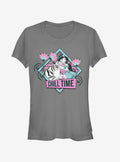 Disney Aladdin Jasmine and Rajah Chill Girls T-Shirt | Premium Unisex T-Shirt, Trending Graphic Tee