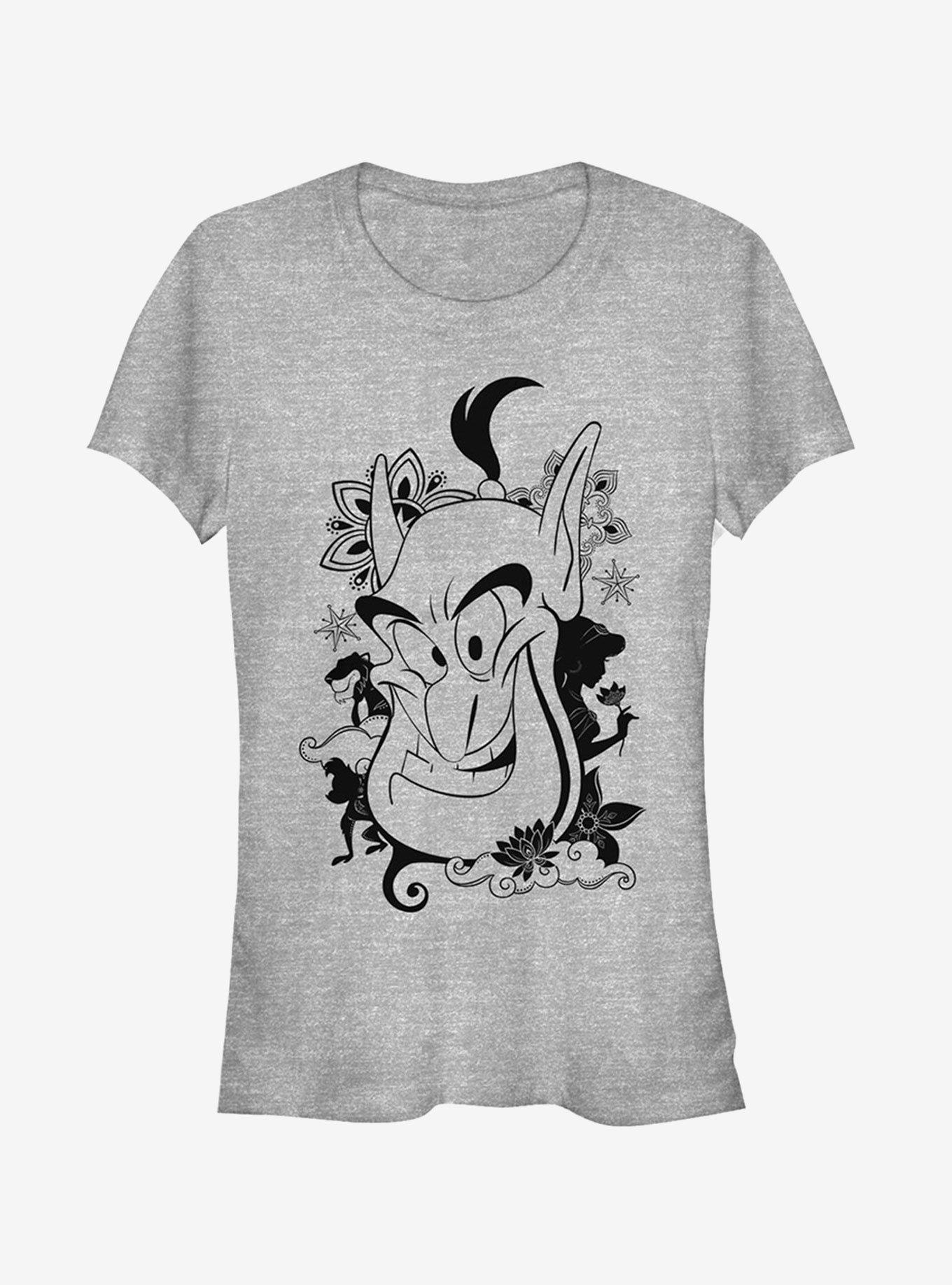 Disney Aladdin Genie Grin Girls T-Shirt | Premium Unisex T-Shirt, Trending Graphic Tee