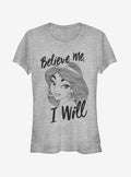 Disney Jasmine Believe Me Girls T-Shirt | Premium Unisex T-Shirt, Trending Graphic Tee