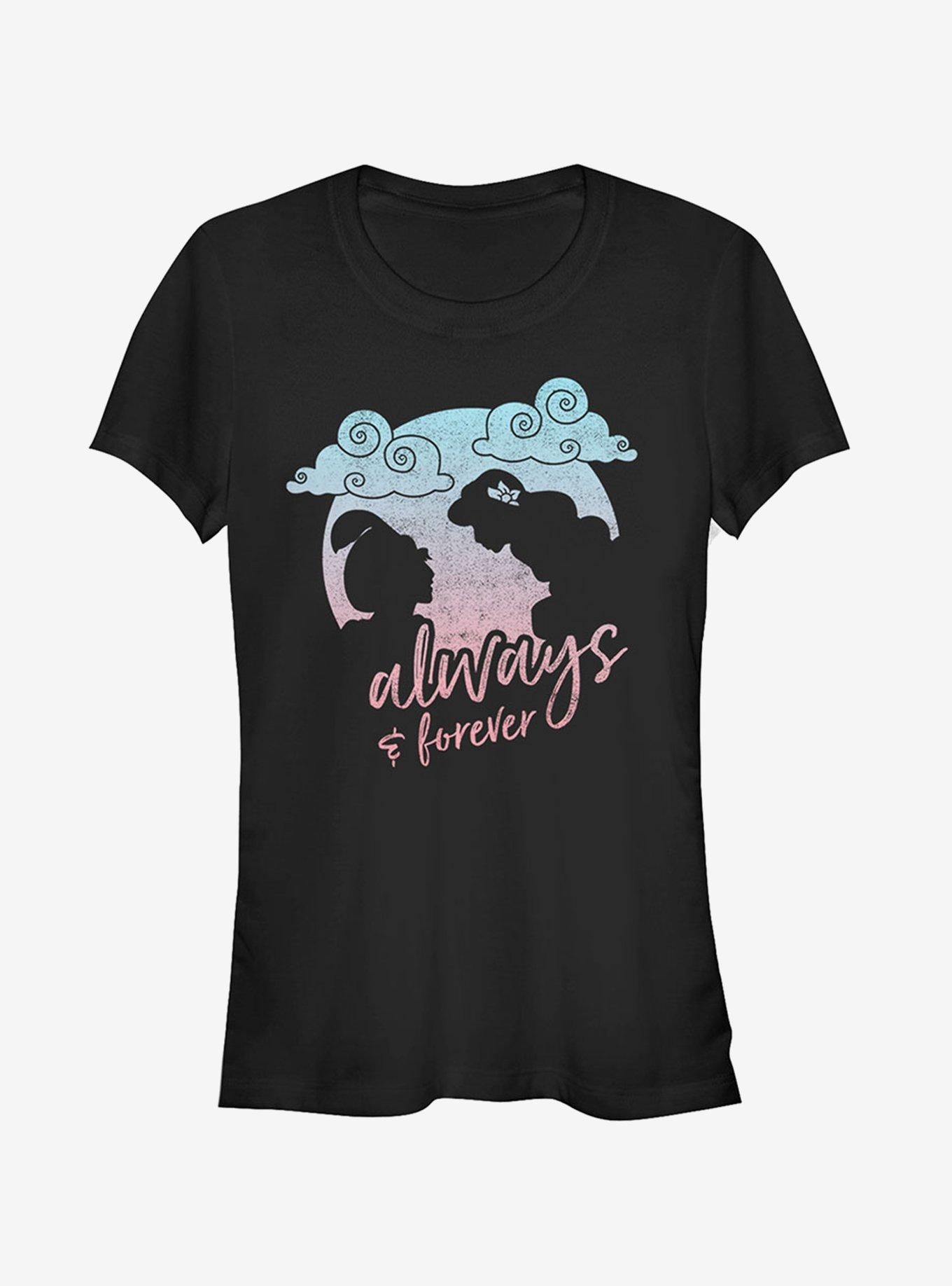 Disney Always and Forever Girls T-Shirt | Premium Unisex T-Shirt, Trending Graphic Tee