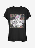 Disney Aurora Floral Print Girls T-Shirt | Premium Unisex T-Shirt, Trending Graphic Tee