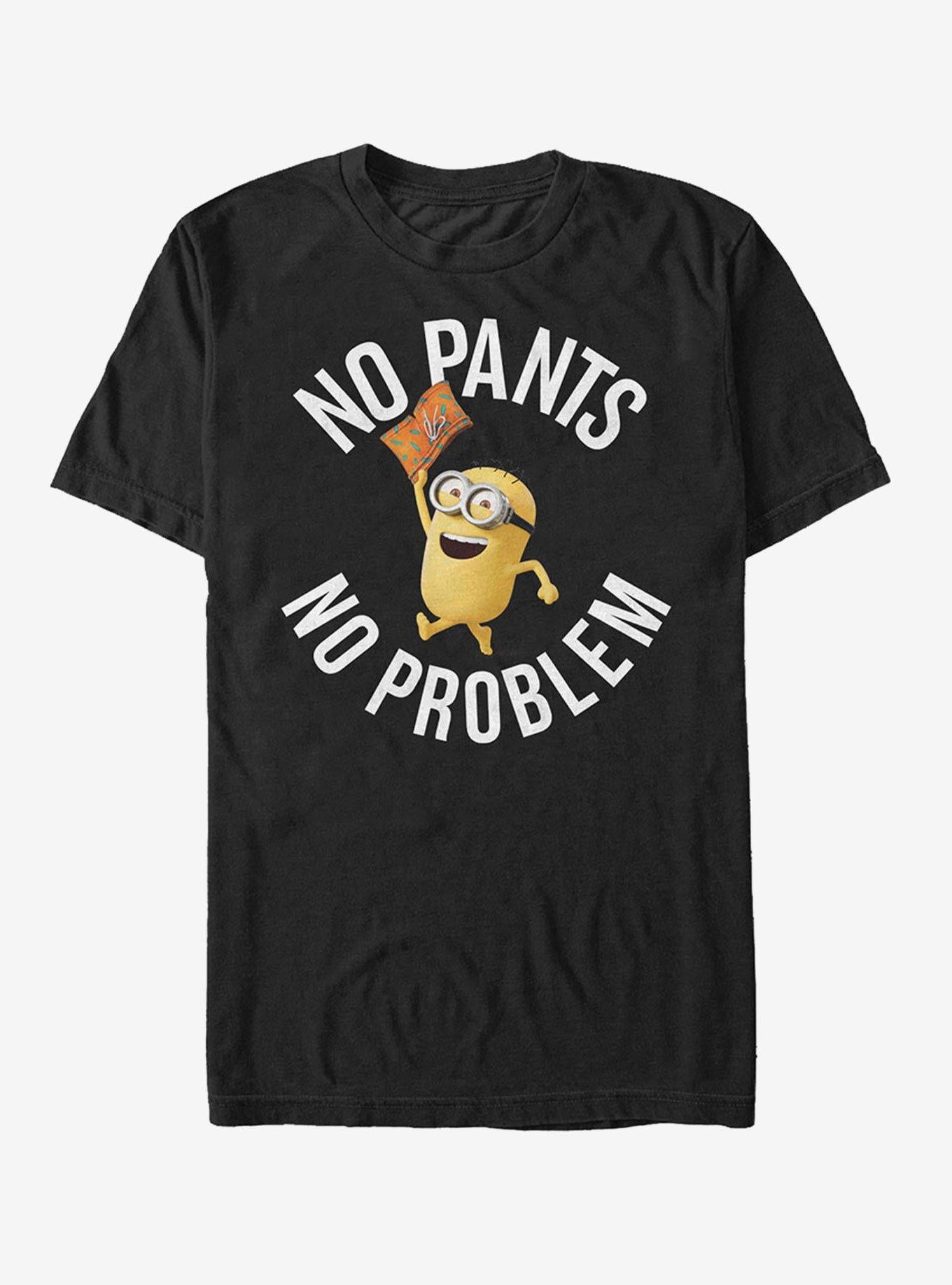 Minion No Pants Party T-Shirt | Premium Unisex T-Shirt, Trending Graphic Tee