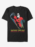 Disney Pixar The Incredibles Save the Day T-Shirt | Premium Unisex T-Shirt, Trending Graphic Tee