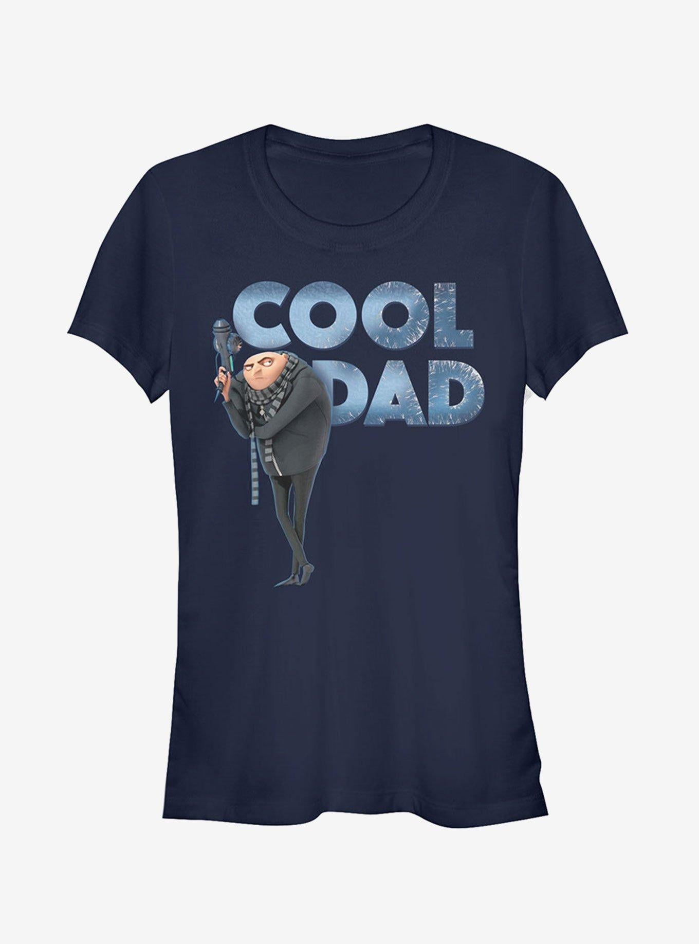 Minion Gru Cool Dad Girls T-Shirt | Premium Unisex T-Shirt, Trending Graphic Tee