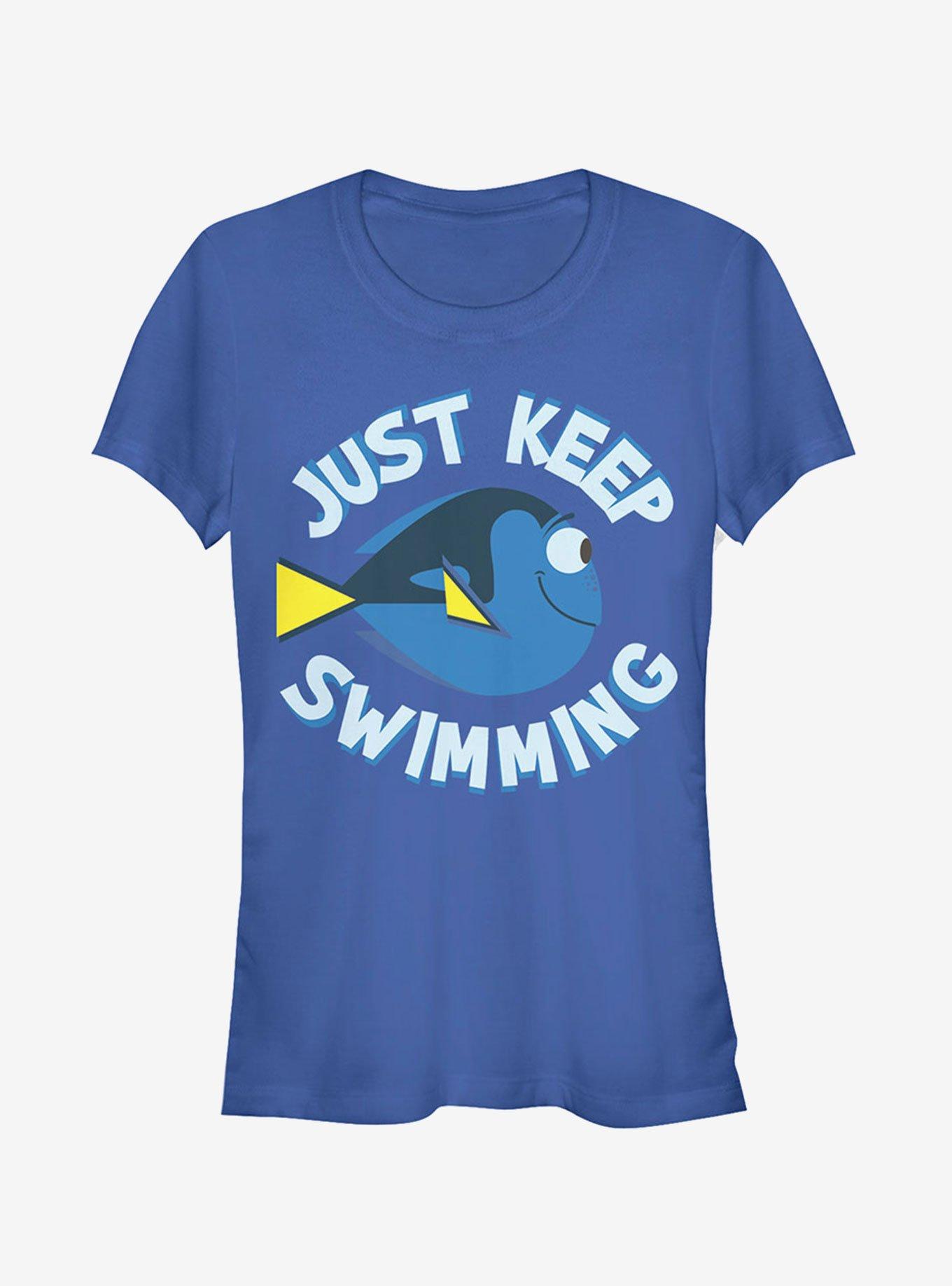 Disney Pixar Finding Dory Swim Your Heart Out Girls T-Shirt | Premium Unisex T-Shirt, Trending Graphic Tee