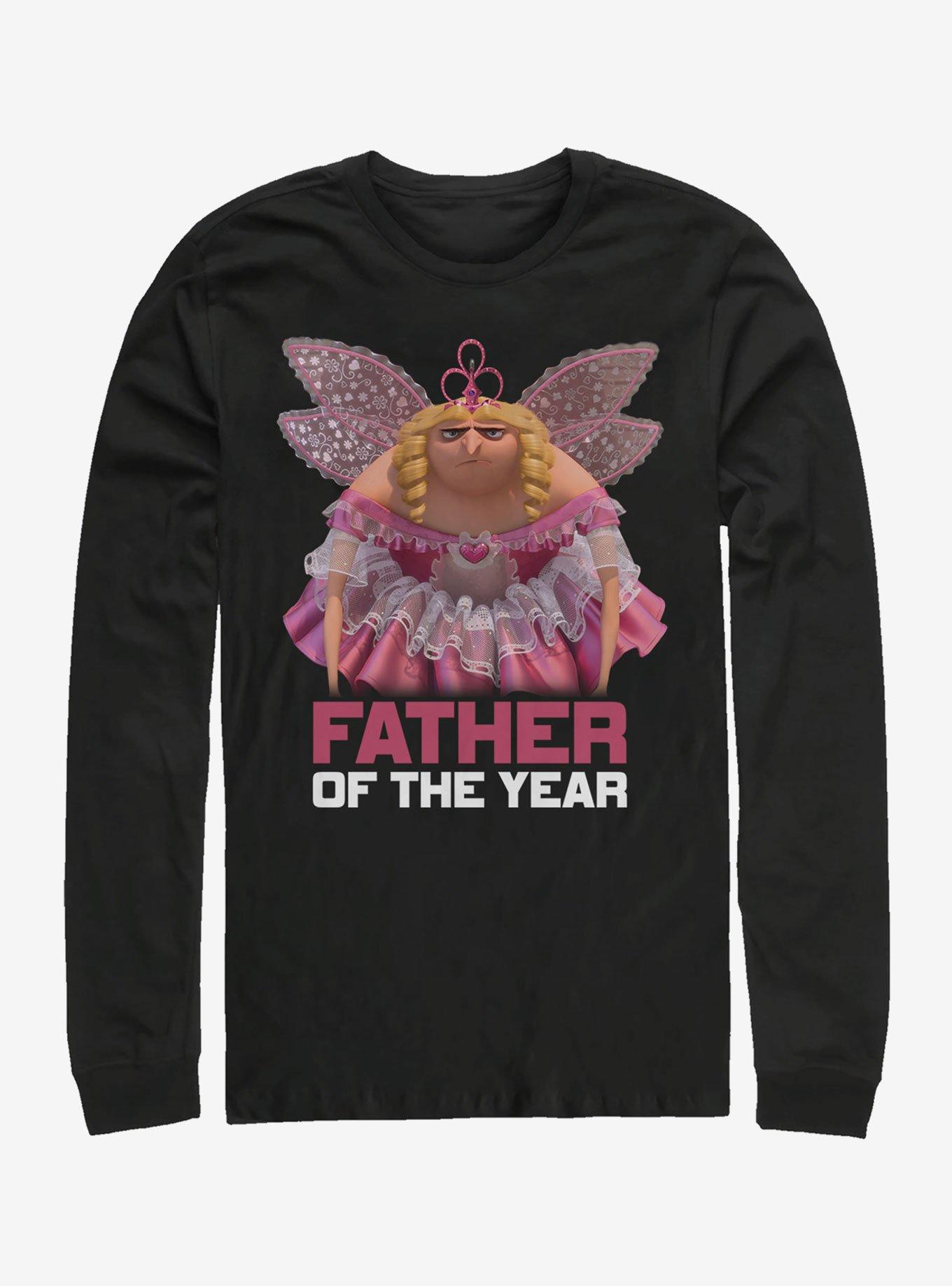 Minions Fairy Father Long-Sleeve T-Shirt | Premium Unisex T-Shirt, Trending Graphic Tee