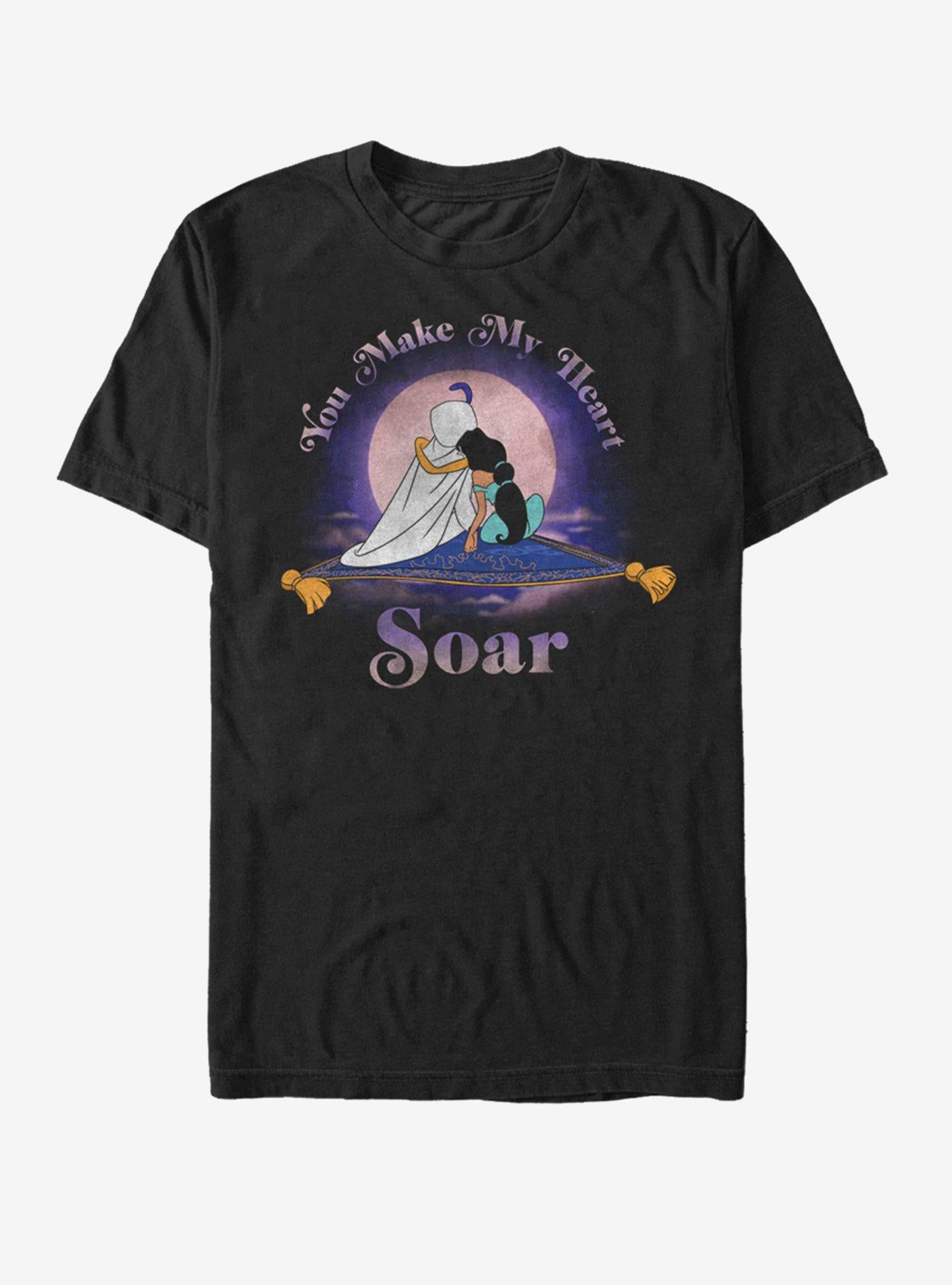 Disney Aladdin You Make My Heart Soar T-Shirt | Premium Unisex T-Shirt, Trending Graphic Tee