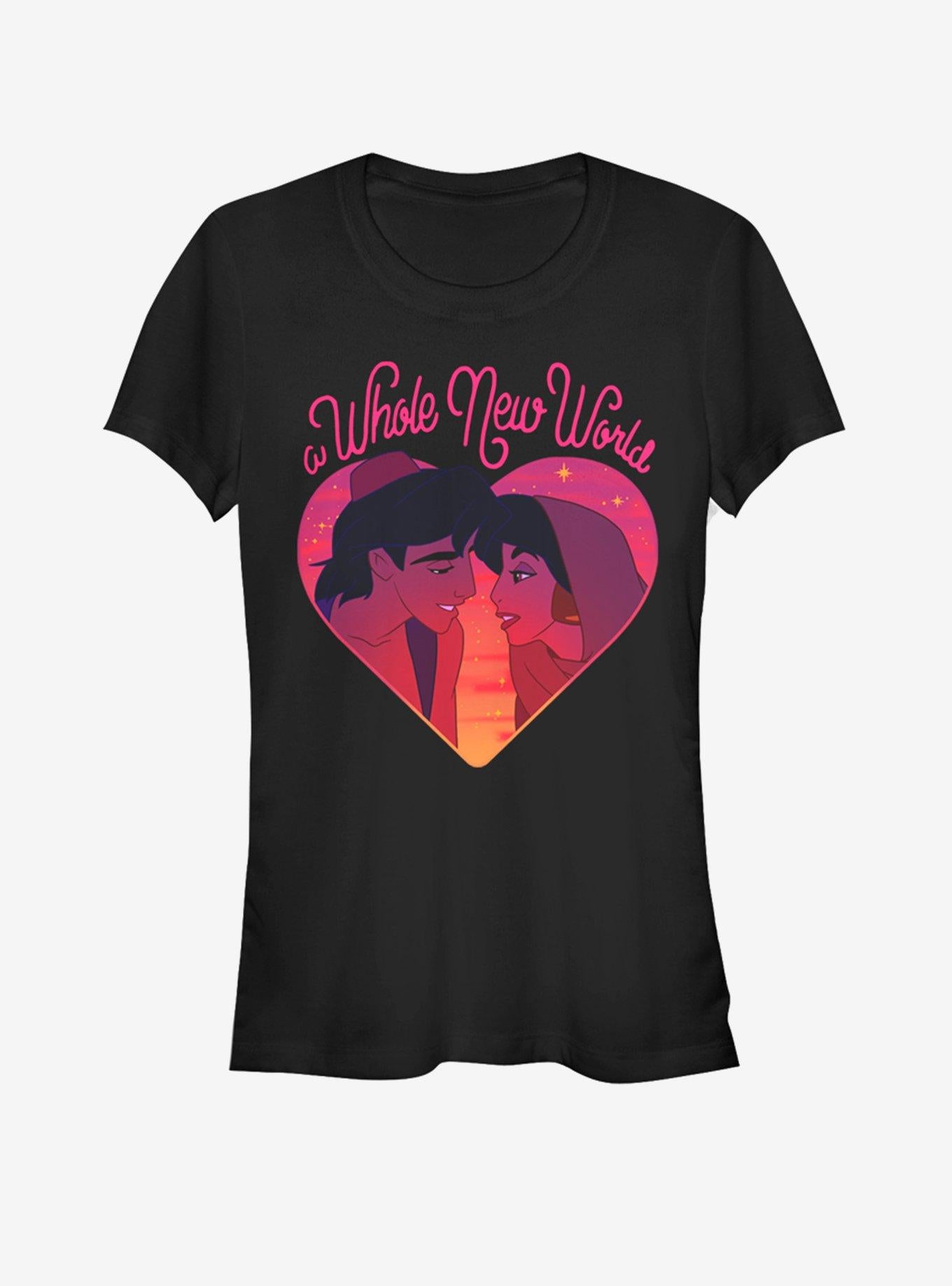Disney Aladdin Jasmine A Whole New Love Girls T-Shirt | Premium Unisex T-Shirt, Trending Graphic Tee