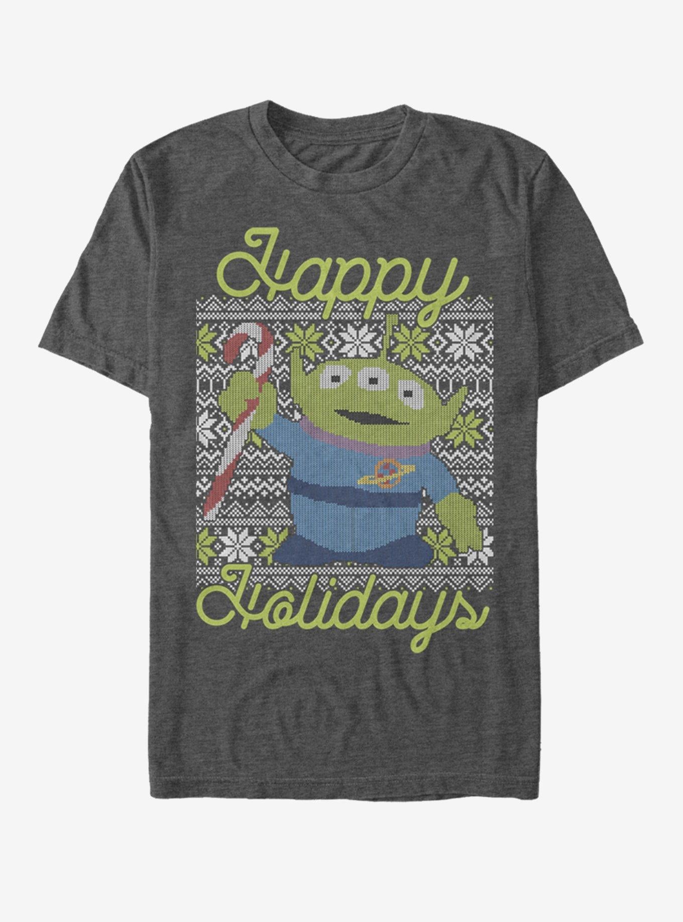 Disney Pixar Toy Story Alien Christmas T-Shirt T-Shirt | Streetwear Vibe | High Demand Item