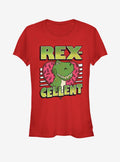 Disney Pixar Toy Story Rexcellent Heart Girls T-Shirt | Premium Unisex T-Shirt, Trending Graphic Tee