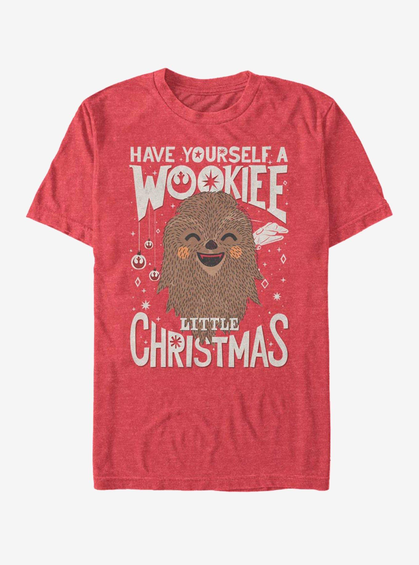 Star Wars Wookiee Christmas T-Shirt T-Shirt | Aesthetic Graphic | Must-Have Style