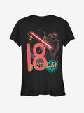 Star Wars Vader 18th B-Day Girls T-Shirt | Premium Unisex T-Shirt, Trending Graphic Tee