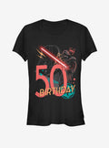 Star Wars Vader 50th B-Day Girls T-Shirt | Premium Unisex T-Shirt, Trending Graphic Tee