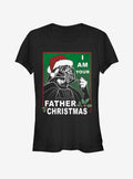 Star Wars Santa Vader Father Christmas Girls T-Shirt T-Shirt | Best-Selling Artwork | Great Gift Idea