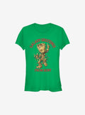 Marvel Guardians Of The Galaxy Christmas Groot Greetings From Aunt Girls T-Shirt T-Shirt | Premium Graphic | Top Pick For Fans