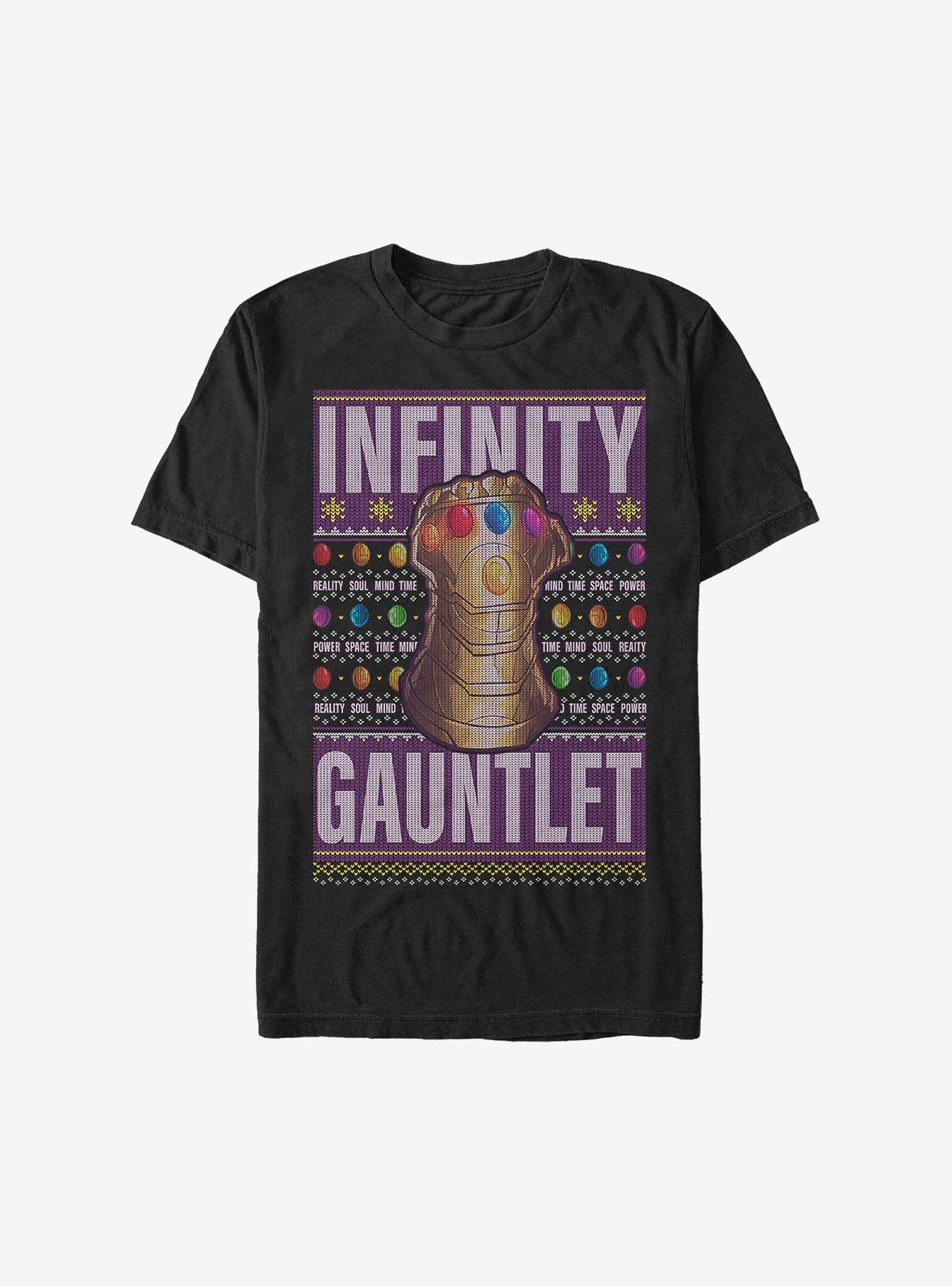 Marvel Avengers Gauntlet Christmas Pattern T-Shirt T-Shirt | Premium Graphic | High Demand Item