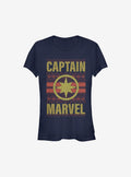 Marvel Captain Marvel Christmas Pattern Sweater Girls T-Shirt T-Shirt | Exclusive Edition | Top Pick For Fans