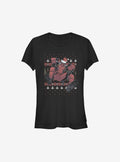 Marvel Deadpool Christmas Killer Girls T-Shirt T-Shirt | High-Quality Print | Top Pick For Fans