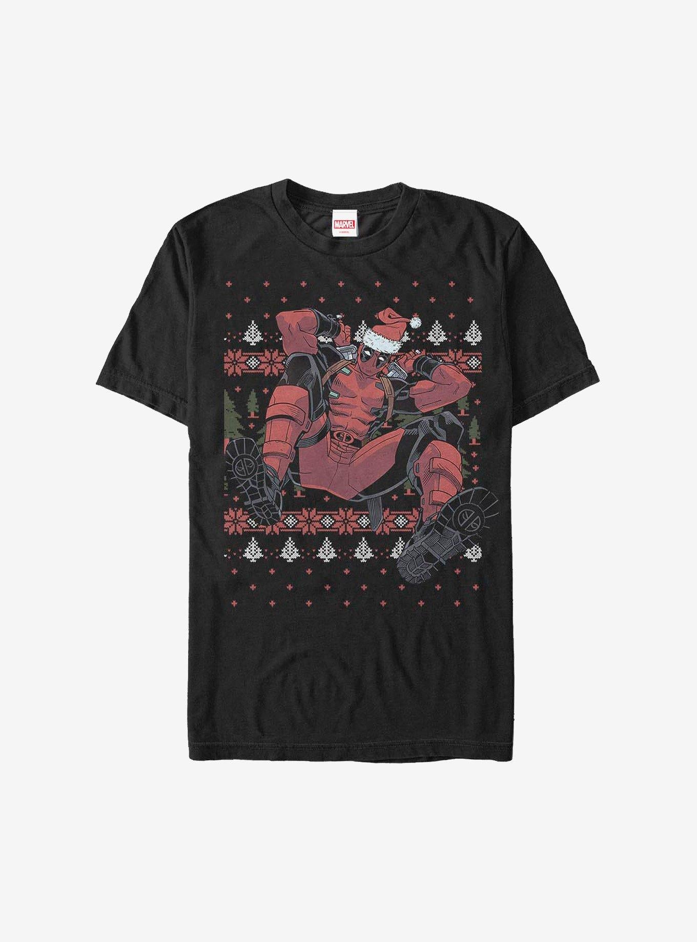 Marvel Deadpool Christmas Killer T-Shirt T-Shirt | Aesthetic Graphic | Trending Now