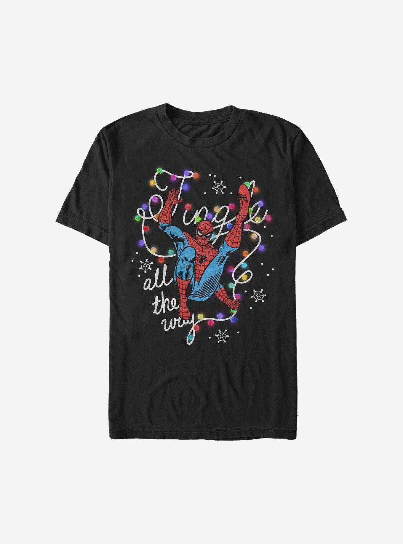 Marvel Spider-Man Spidey Christmas Spirit T-Shirt T-Shirt | Exclusive Edition | Top Pick For Fans