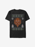 Disney Beauty And The Beast The Ugly Beast Ugly Christmas Sweater T-Shirt